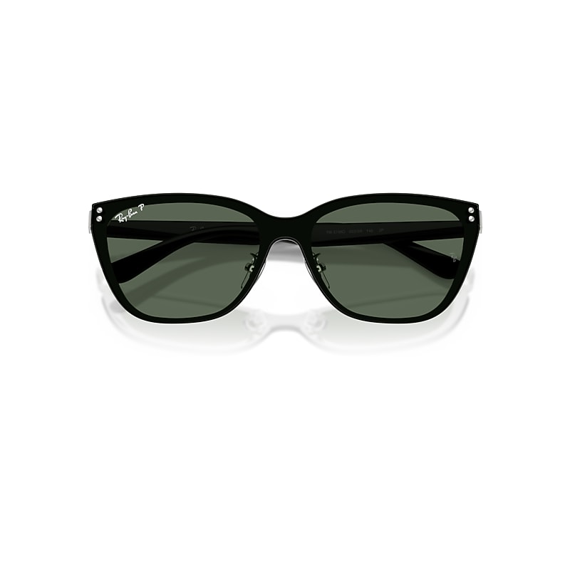 Ray-Ban RB3798D Asian Fit Polarized 003/9A Men's Sunglasses Silver Size 45