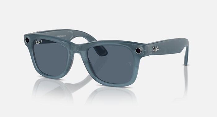 RAY-BAN META WAYFARER - GEN 1 Sunglasses in Jeans and Dusty Blue