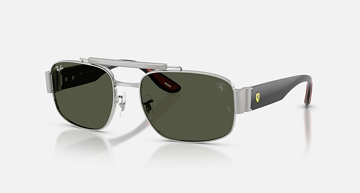 RB3762M SCUDERIA FERRARI COLLECTION Sunglasses in Black and Dark