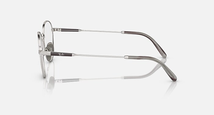 DAVID TITANIUM OPTICS Eyeglasses with Silver and Clear (51-20