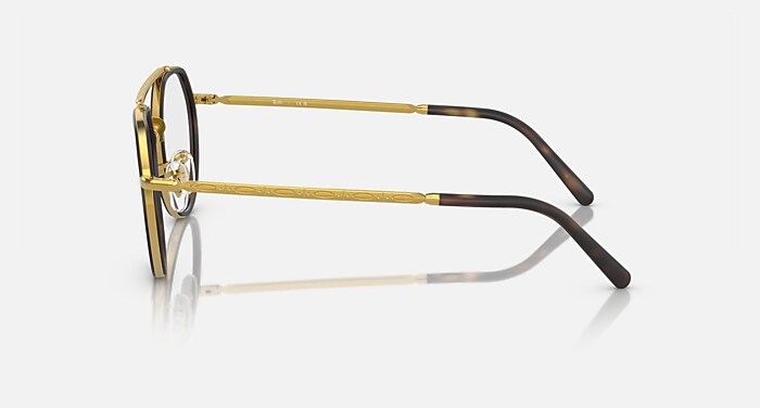 RB3765V OPTICS メガネ Legend（レジェンド）ゴールド と クリア (49