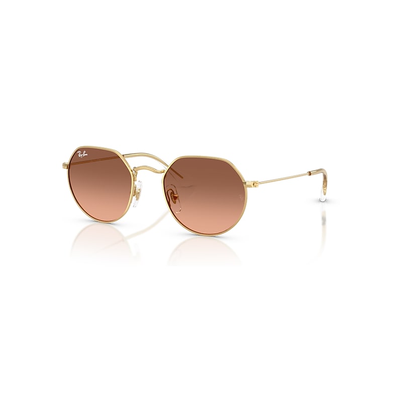 Ray-Ban Sunglasses Kids Jack Kids - Arista Gold Frame Pink Lenses 47-19, RJ9565S