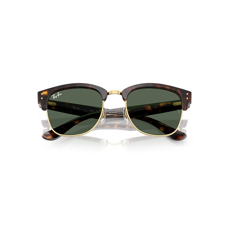 Ray-Ban RBR0504S Clubmaster Reverse 1359VR Men's Sunglasses Gold Size 54