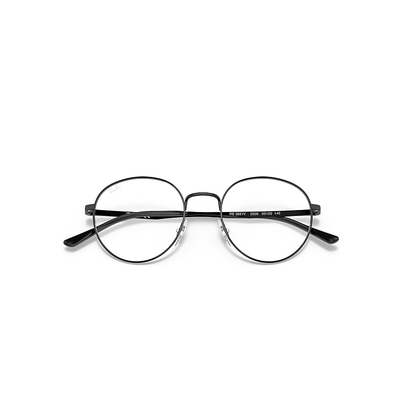 Ray-Ban Rb3681 Optics Optical Black Frame Clear Lenses 48-20