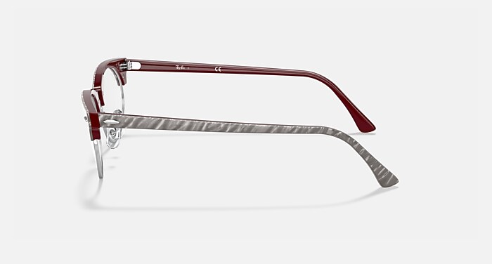 CLUBMASTER OVAL OPTICS Eyeglasses with Light Grey and Clear (52-19