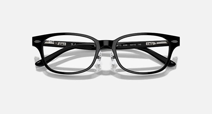 レイバン公式ストア】 Ray-Ban® RB5427D OPTICS メガネ | ブラック