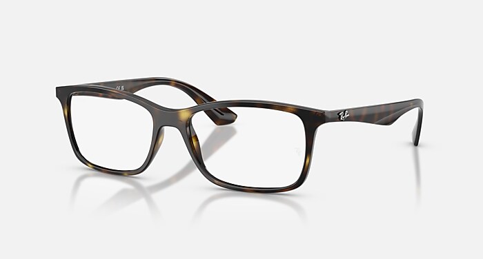 Ray Ban‎ RB7053F 5364 Mens Dark Brown Eyeglasses Frames 54-17-140 H13243 Ray Ban RB7053F 5364 Mens Dark Brown Eyeglasses Frames 54-17  main image 4