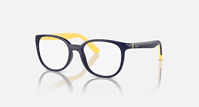 RB1631 OPTICS KIDS BIO-BASED Eyeglasses with Dark Grey On Orange