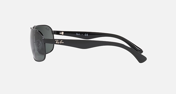RB3492 Sunglasses in Black and G-15 Green (62-16) - RB3492 | Ray