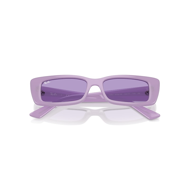 Ray-Ban Teru Bio-based Sunglasses Lilac Frame Violet Lenses 54-17