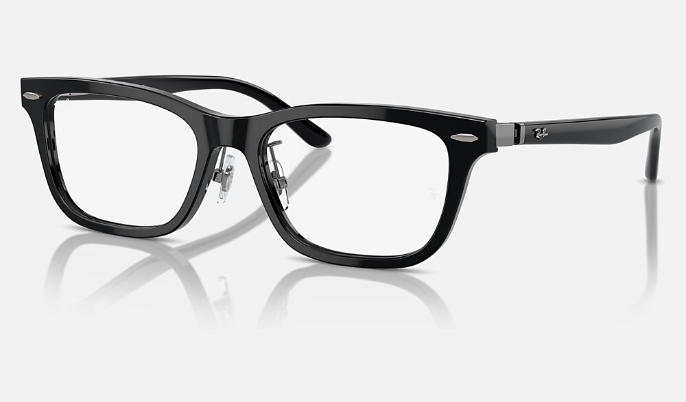 RB5426D OPTICS メガネ ブラック と クリア (54-18) - RB5426D
