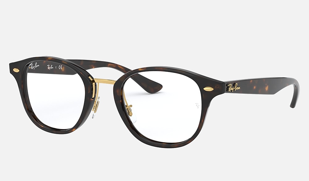RB5355 OPTICS Eyeglasses with Tortoise Frame - RB5355 | Ray-Ban® US