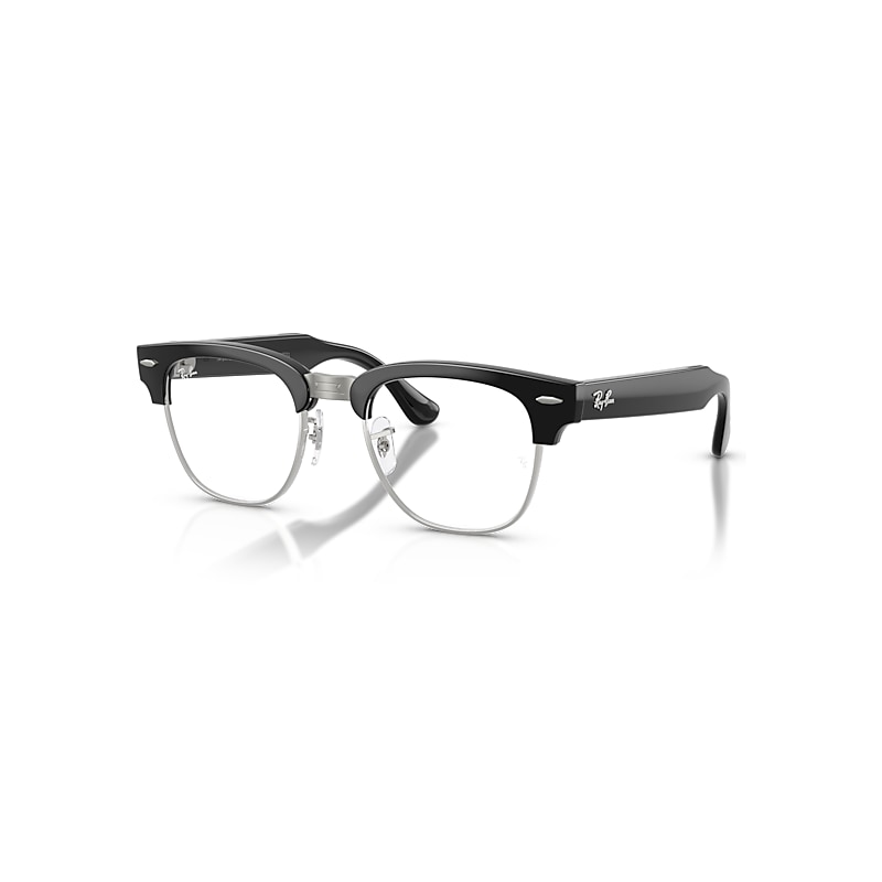 Ray-Ban Meta Audio Clubmaster Montura Negro Lentes Transparente Ai Glasses, RW7004
