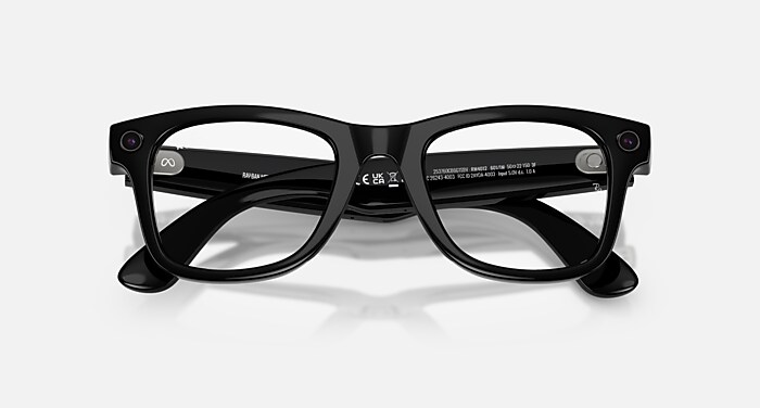 RAY-BAN META WAYFARER - GEN 2 Sunglasses in Black and Clear