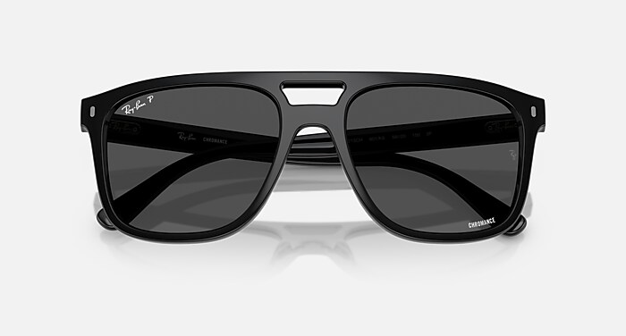 RB2213 POLARIZED+ LENSES Polarized Sunglasses in Black and