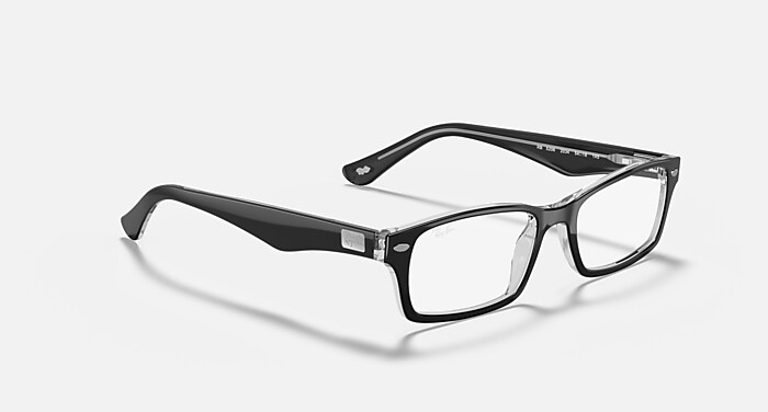 レイバン公式ストア】 Ray-Ban® RB5206 OPTICS メガネ | 透明上に