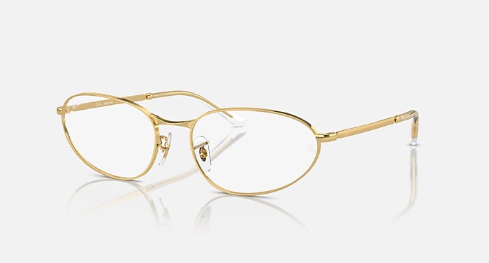 レイバン　ホワイト　美品 RB3734 TRANSITIONS® Sunglasses in Arista Gold and Clear/White (59