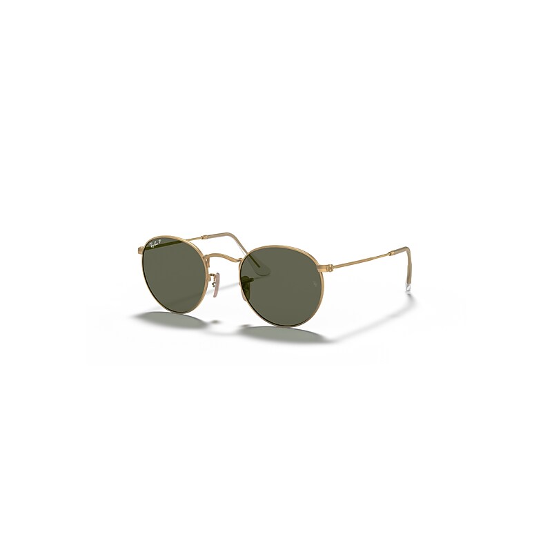 Ray-Ban , Sunglasses, Unisex, Yellow, 50 Mm, Rb3447 Round Metal - Image 4