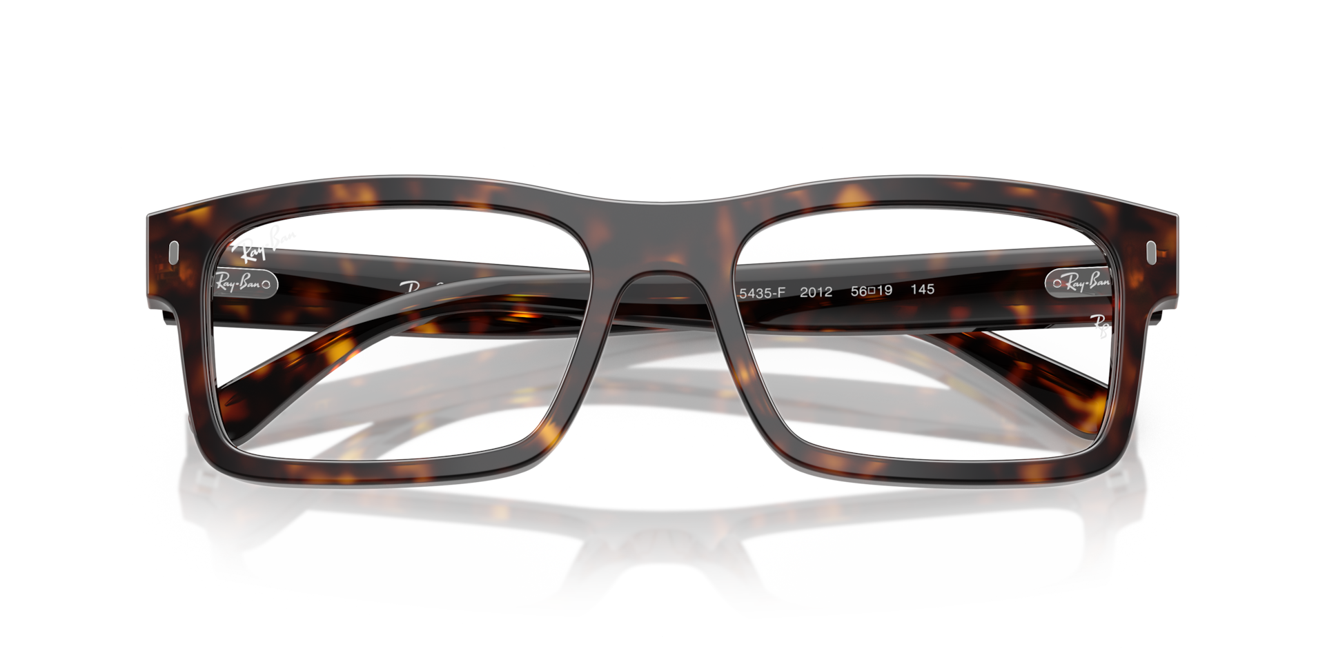 Ray-Ban Rb5435 Optics Eyeglasses Havana Frame Clear Lenses Polarized 56-19 95$