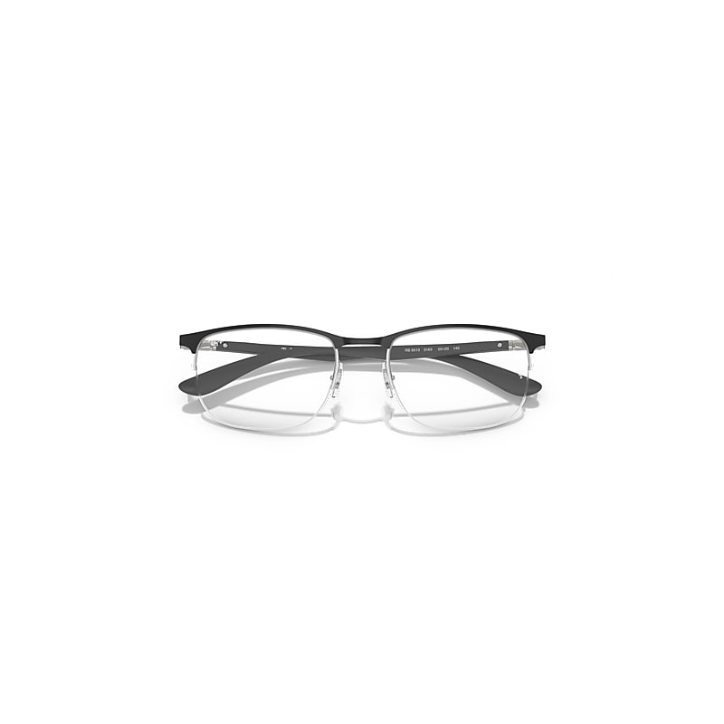 Ray-Ban Rb6513 Optics Eyeglasses Sand Grey Frame Clear Lenses Polarized 55-20