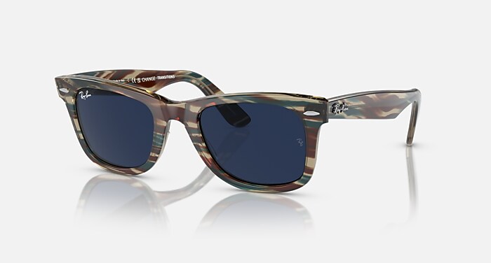 ORIGINAL WAYFARER CHANGE TRANSITIONS® Sunglasses in Photo Striped