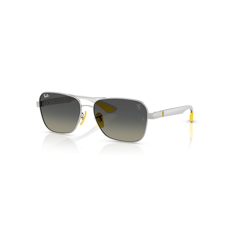 Ray-Ban Sunglasses   Scuderia Ferrari Collection - Light Carbon Frame Grey Lenses 58-15, RB8336M