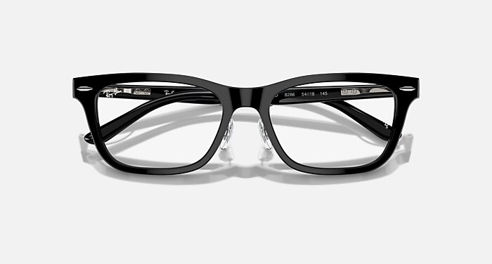 RB5426D OPTICS メガネ ブラック と クリア (54-18) - RB5426D