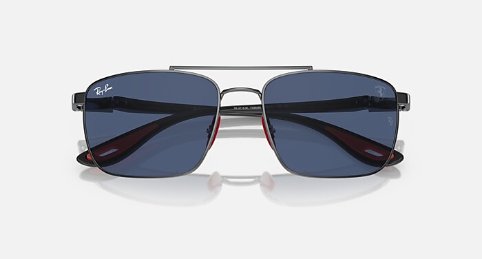 RB3715M SCUDERIA FERRARI COLLECTION Sunglasses in Gunmetal and