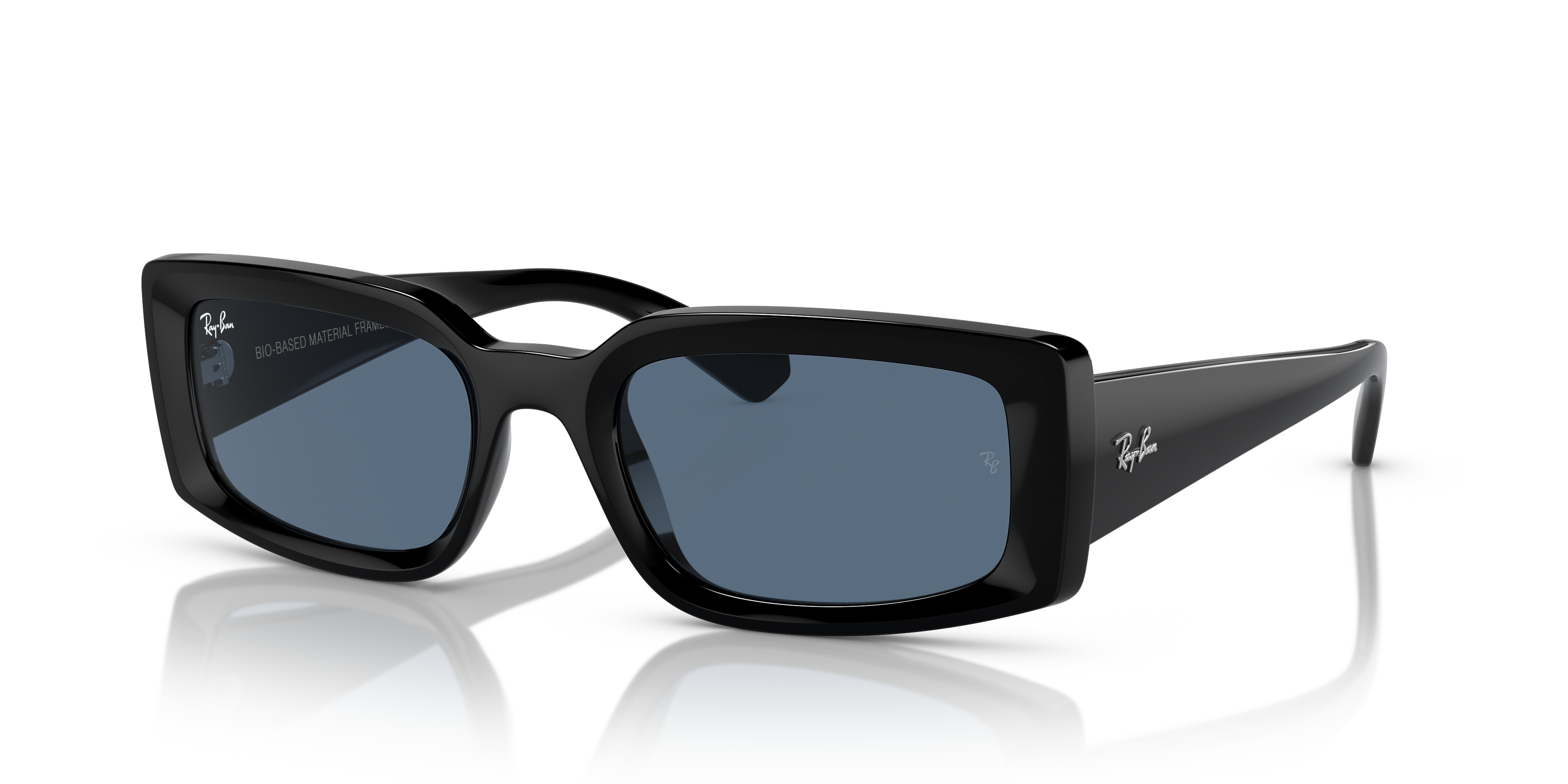 KILIANE BIO-BASED Sunglasses in Black and Dark Blue - RB4395F