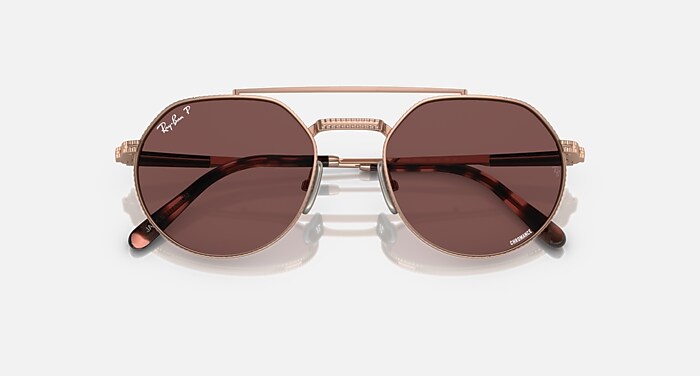 【TARGET】ライジングサン2種、レイピアII JACK II TITANIUM Sunglasses in Rose Gold and Dark Violet