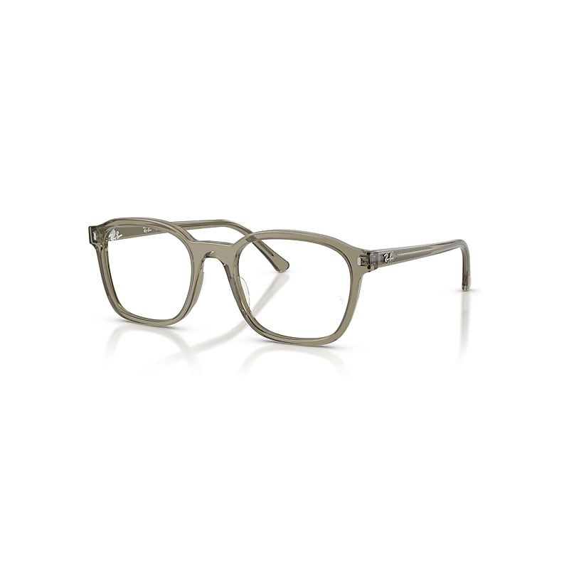 Ray-Ban Eyeglasses Unisex Rb5460 Optics - Transparent Green Frame Transparent Lenses Polarized 50-20