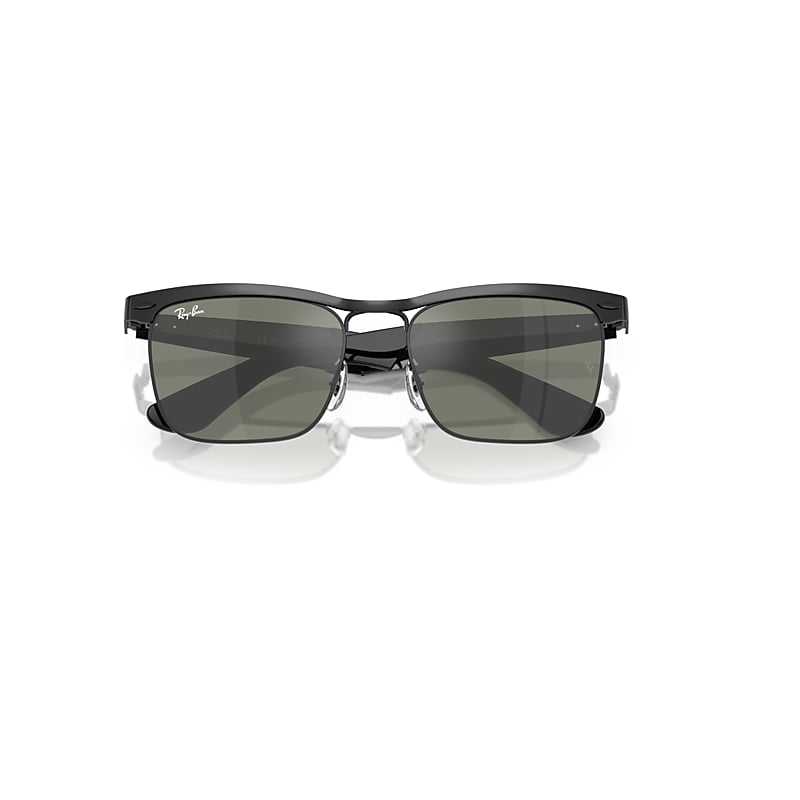 WAYFARER DELUXE Sunglasses in Black and Bronze (53-18) - RB3875