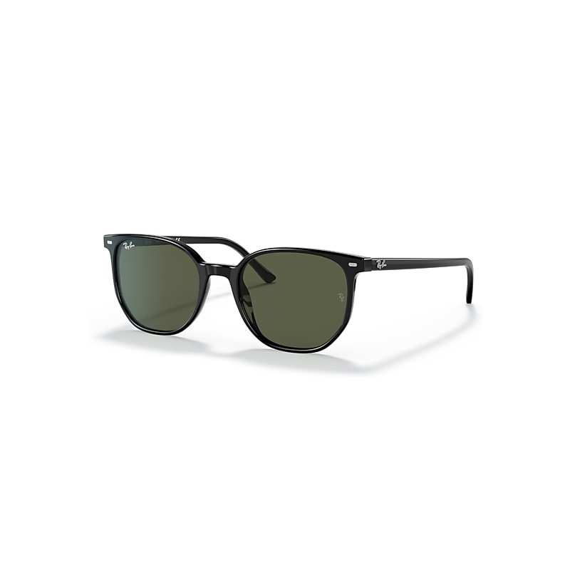 Ray - Ban Unisex G15 Ray - Ban Rb2197 Elliot 901/31 Sunglasses Acetate Black Squared Normal - Image 7
