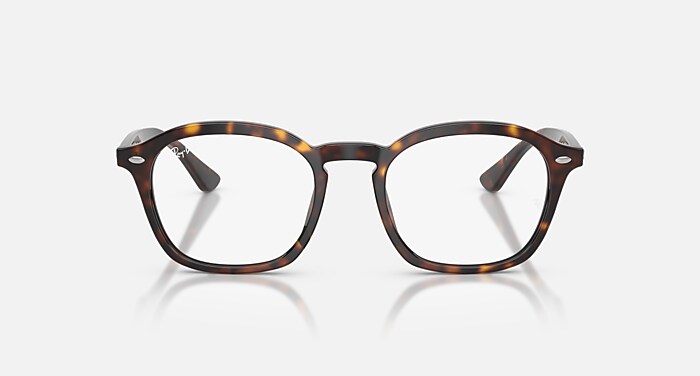 RB5451 OPTICS Eyeglasses with Havana and Clear (50-20) - RB5451F
