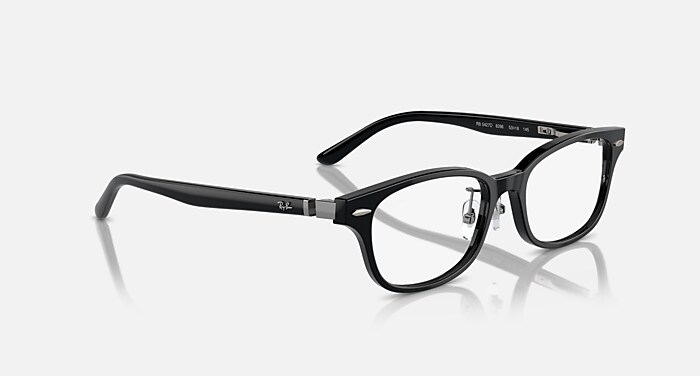 レイバン Ray-Ban サングラス RB5427-D RB5427D OPTICS メガネ ブラック と クリア (53-18) - RB5427D