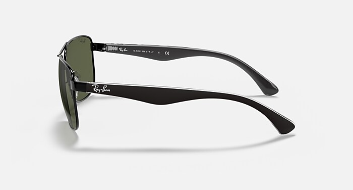 ren RB3533 Sunglasses in Black and G-15 Green Polarized - RB3533 | Ray
