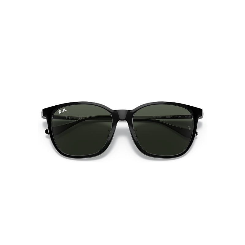 Ray-Ban RB4333D Asian Fit 629271 Men's Sunglasses Black Size 55