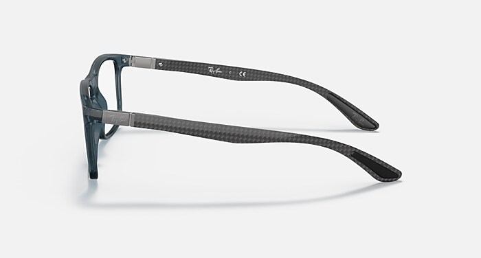 RB8908 OPTICS Polarized Eyeglasses with Transparent Blue and  display picture 1