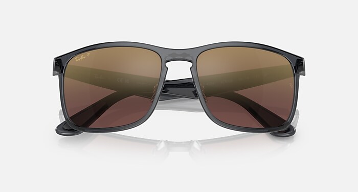 RB4264 POLARIZED+ LENSES Sunglasses in Grey and Violet Polarized+