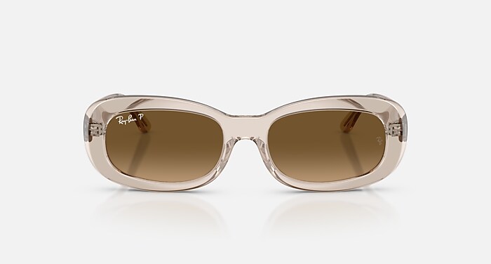 レイバン公式ストア】 Ray-Ban® RB2221 サングラス | 透明ベージュ X 