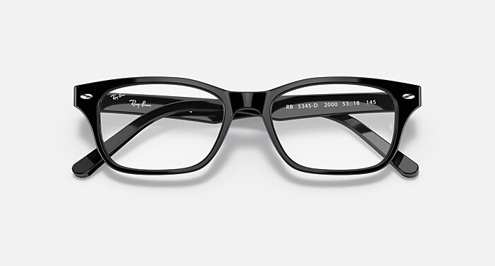 レイバン公式ストア】 Ray-Ban® RB5345 OPTICS メガネ | ブラック 