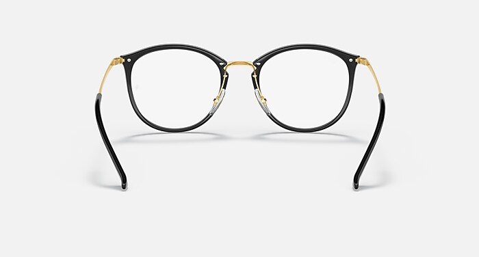 レイバン公式ストア】 Ray-Ban® RB7140 OPTICS メガネ | ブラック 
