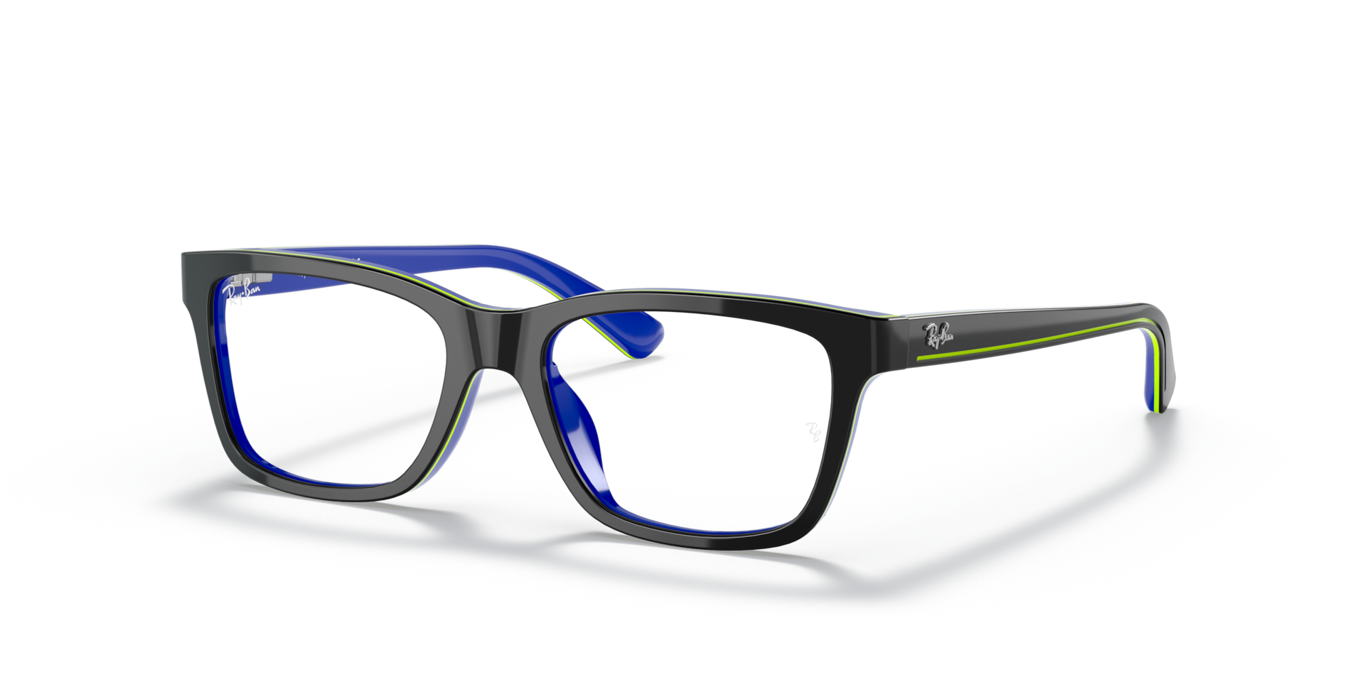Ray-Ban Rb1536 Optics Kids - Monture Gris Fonc Sur Bleu Verres Incolore 48-16 polariss 96 €