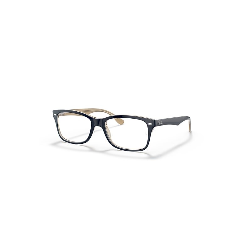Ray-Ban Eyeglasses   Optics - Blue Frame Clear Lenses Polarized 53-17, RB5228