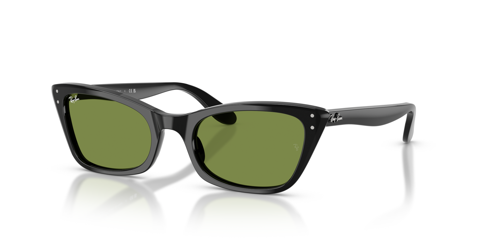 Rayban 52mm RB2299 lady Burbank Sunglasses Ray-Ban Lady Burbank RB 2299 901/31 Sunglasses - US main image 2