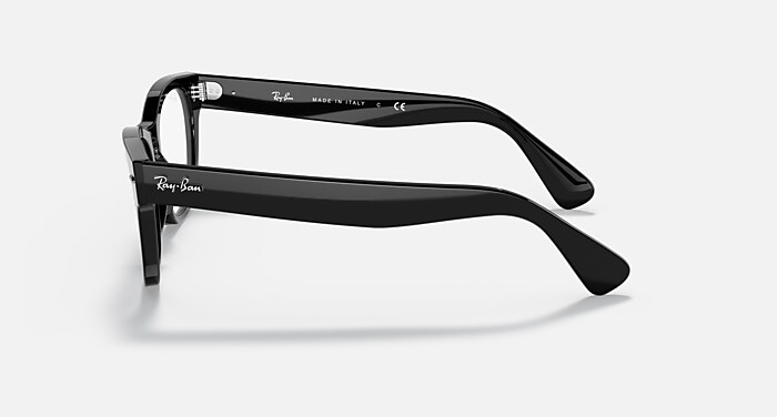 LARAMIE OPTICS Eyeglasses with Black and Clear (51-20) - RB2201V