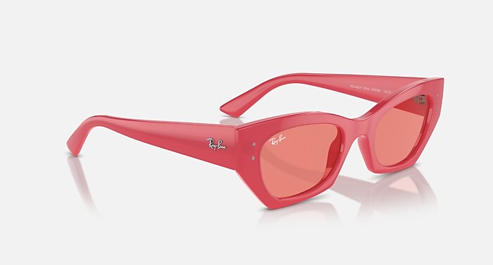 レイバン公式ストア】 Ray-Ban® ZENA BIO-BASED サングラス | レッド