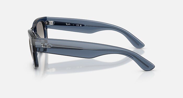 MEGA WAYFARER II サングラス 透明ダークブルー と クリア