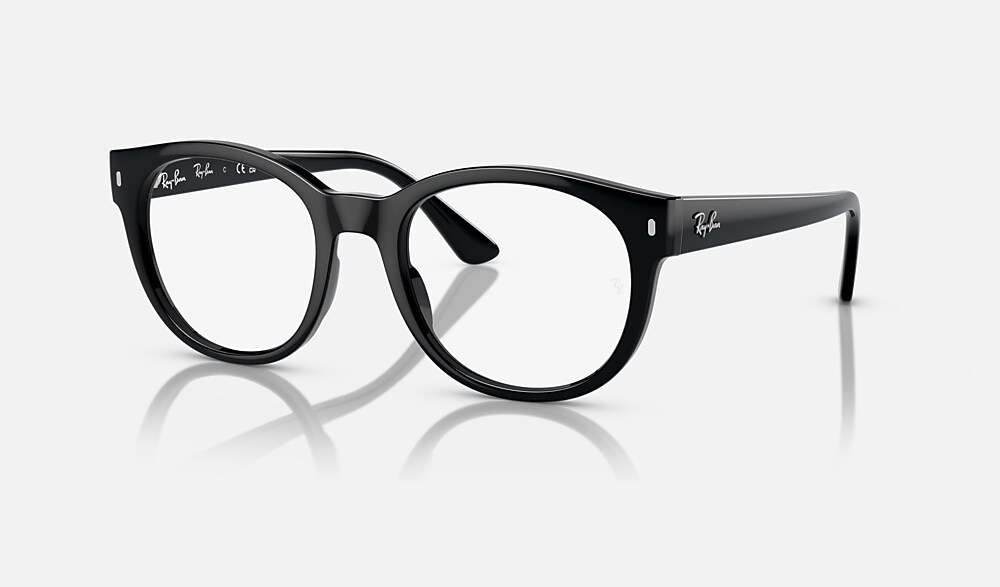 RB7227 OPTICS Eyeglasses with Black and Clear (53-21) - RB7227F