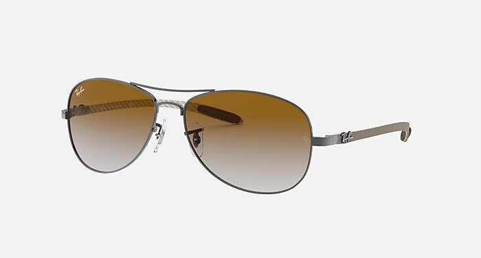 RB8301 Sunglasses in Gunmetal and Brown (56-14) - RB8301 | Ray-Ban